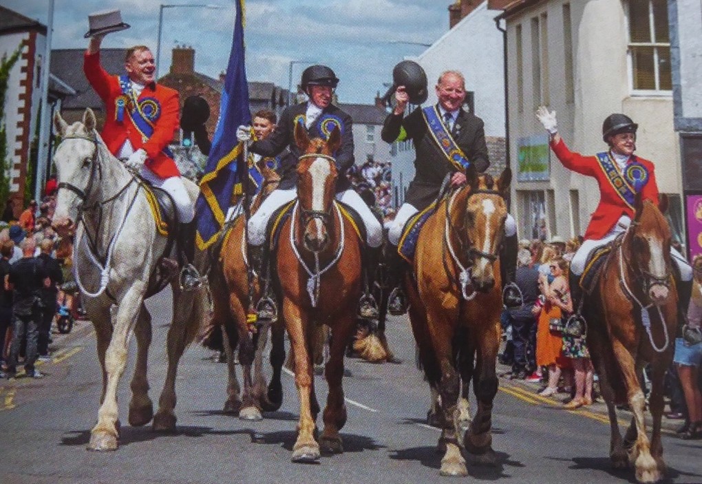 Annan Riding of the Marches on the High Street