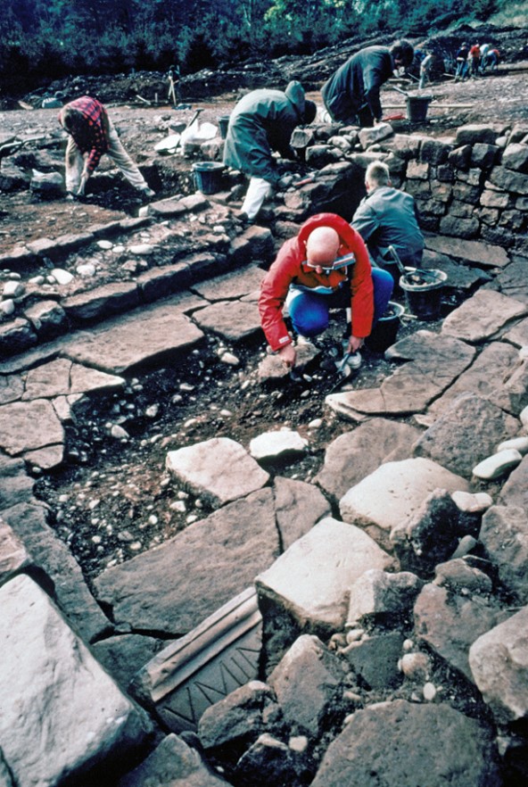Ancient Annan - excavation of Hoddom Monastery