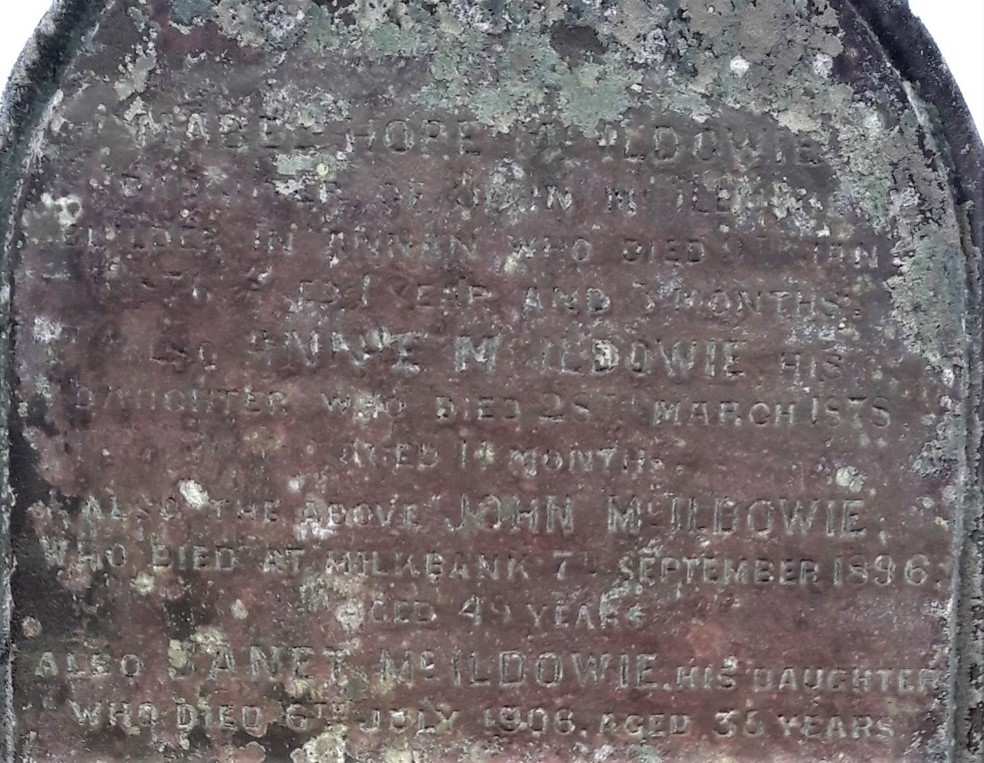 Annan The History Town - McIldowie Stone
